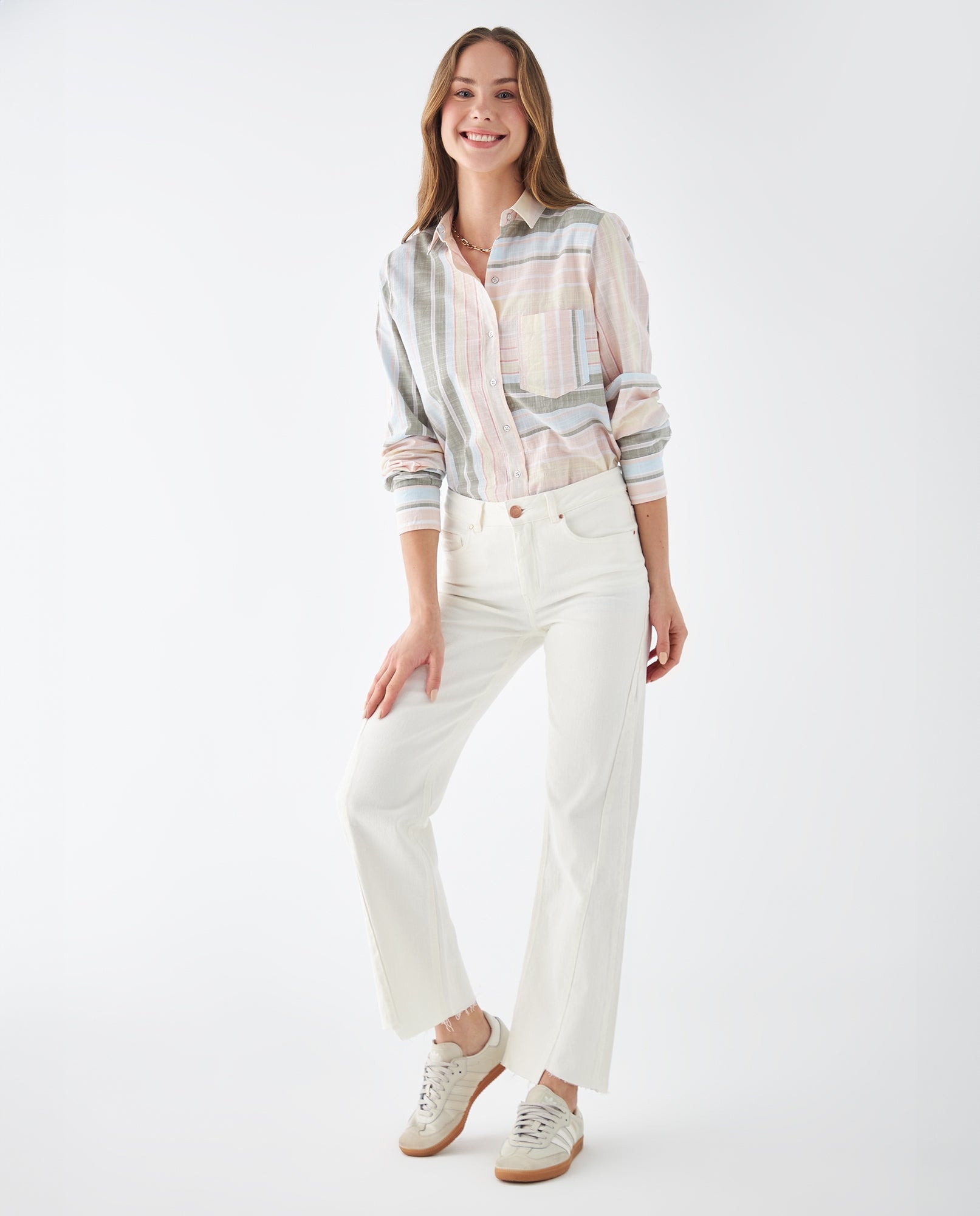 Jean Straight con ruedo al corte para mujer - Crudo 34_672F014_CRU120105_6