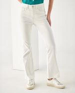 Jean BootCut tono claro para mujer - Crudo