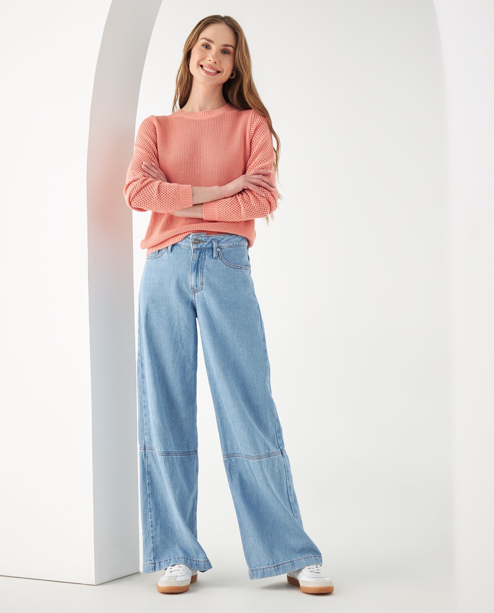 Jean Wide Leg tono claro para mujer - Azul 34_672F018_AZU174027_0