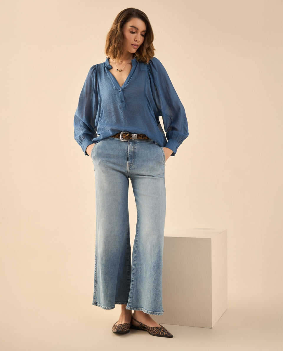 Jean Wide Leg tono medio para mujer - Azul 34_672G003_AZU134110_7