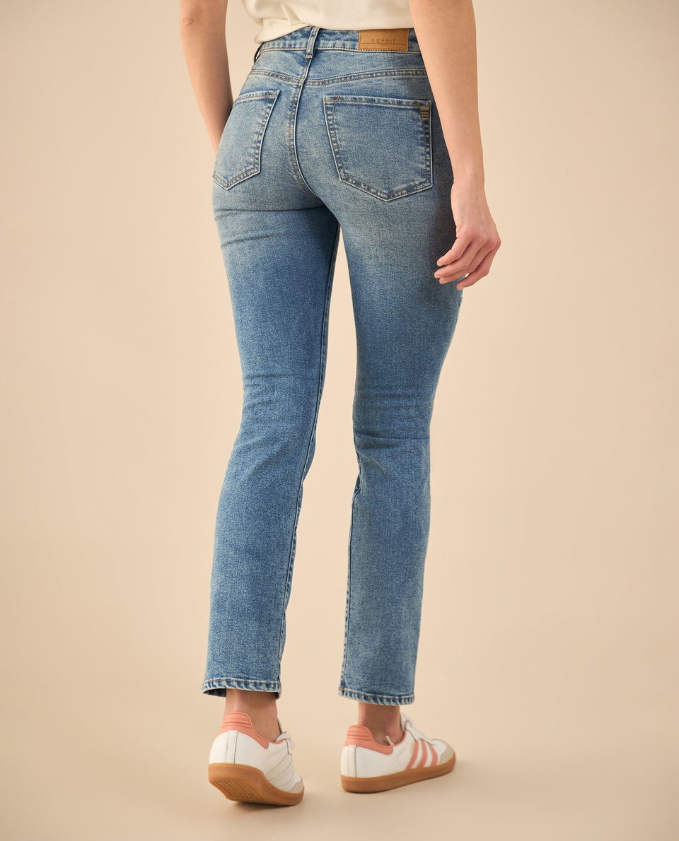Jean de bota recta y cinco bolsillos para mujer - Azul 34_672G013_AZU174027_4