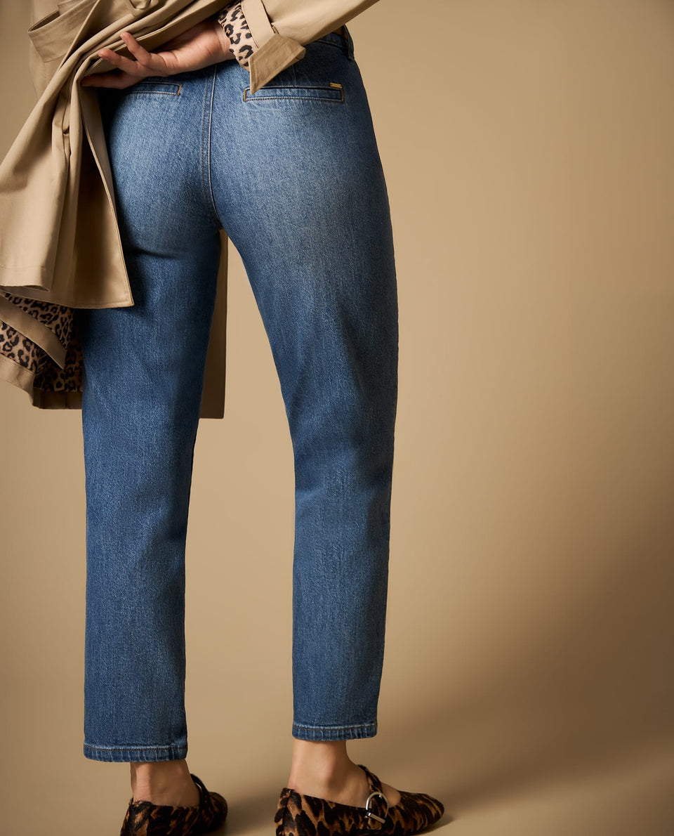Jean slouchy tobillero con silueta relajada - Azul 34_672H009_AZU174027_5