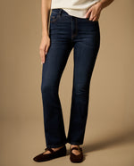 Jean Push Up largo regular silueta ajustada - Azul