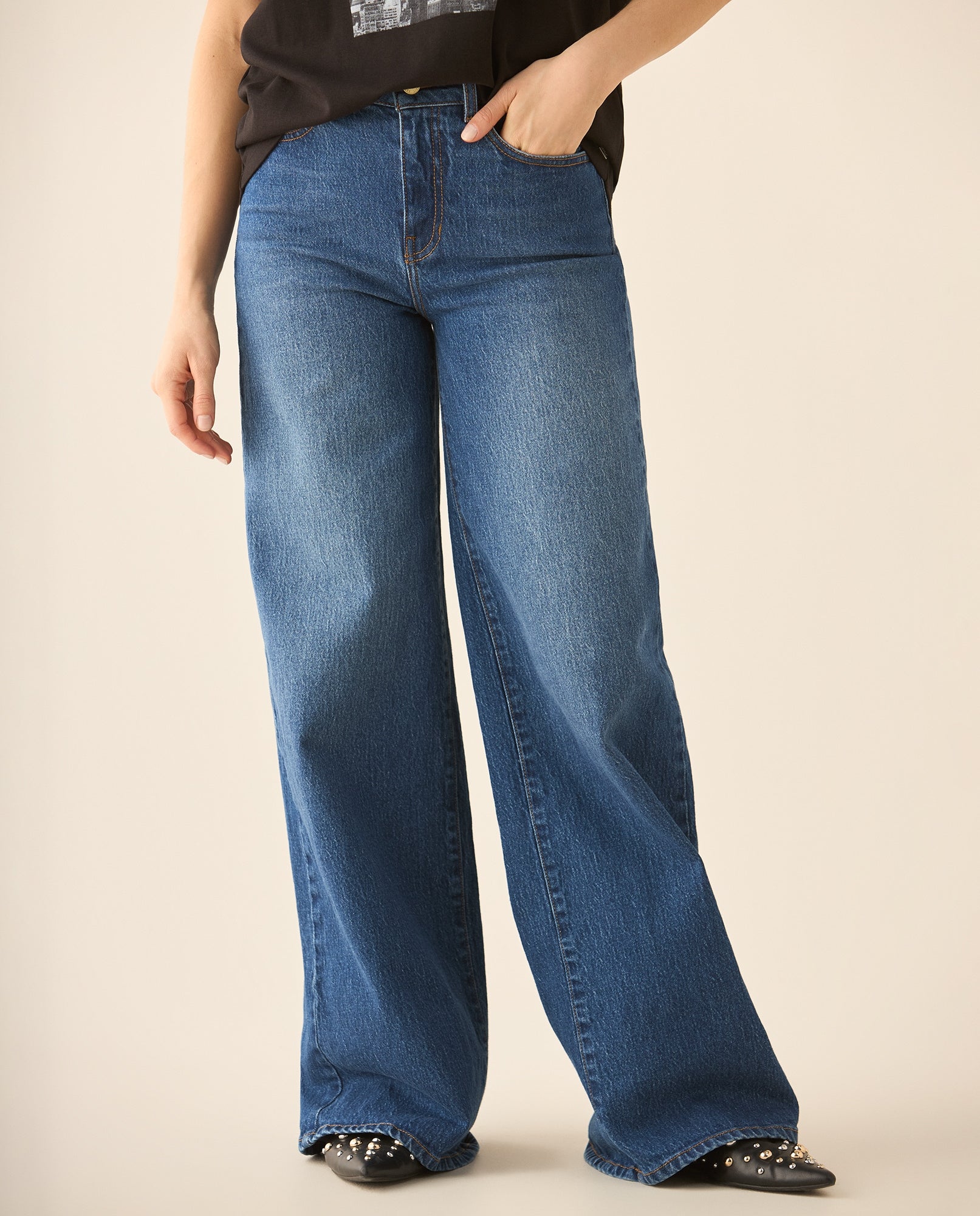 Jean Wide Leg bota recta para mujer - Azul 34_673G010_AZU174027_3