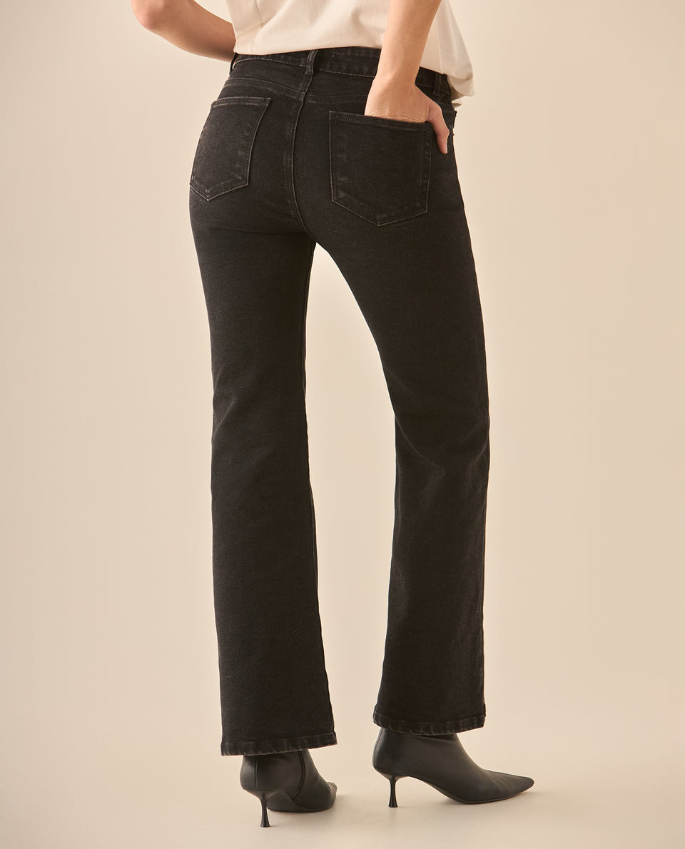 Jean Boot Cut en black denim para mujer - Negro 34_673G012_NEG193909_5