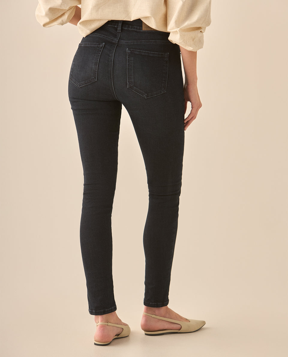 Jean Skinny tono oscuro para mujer  - Azul 34_673G014_AZU193933_6