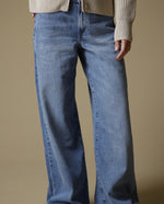Jean Wide Leg Esprit - Azul