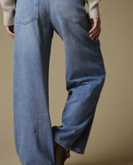 Jean Wide Leg Esprit - Azul