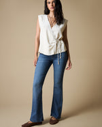Jean Flare Esprit Mujer - Azul