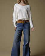 Jean Wide Leg Regular - Azul