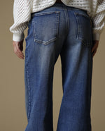 Jean Wide Leg Regular - Azul