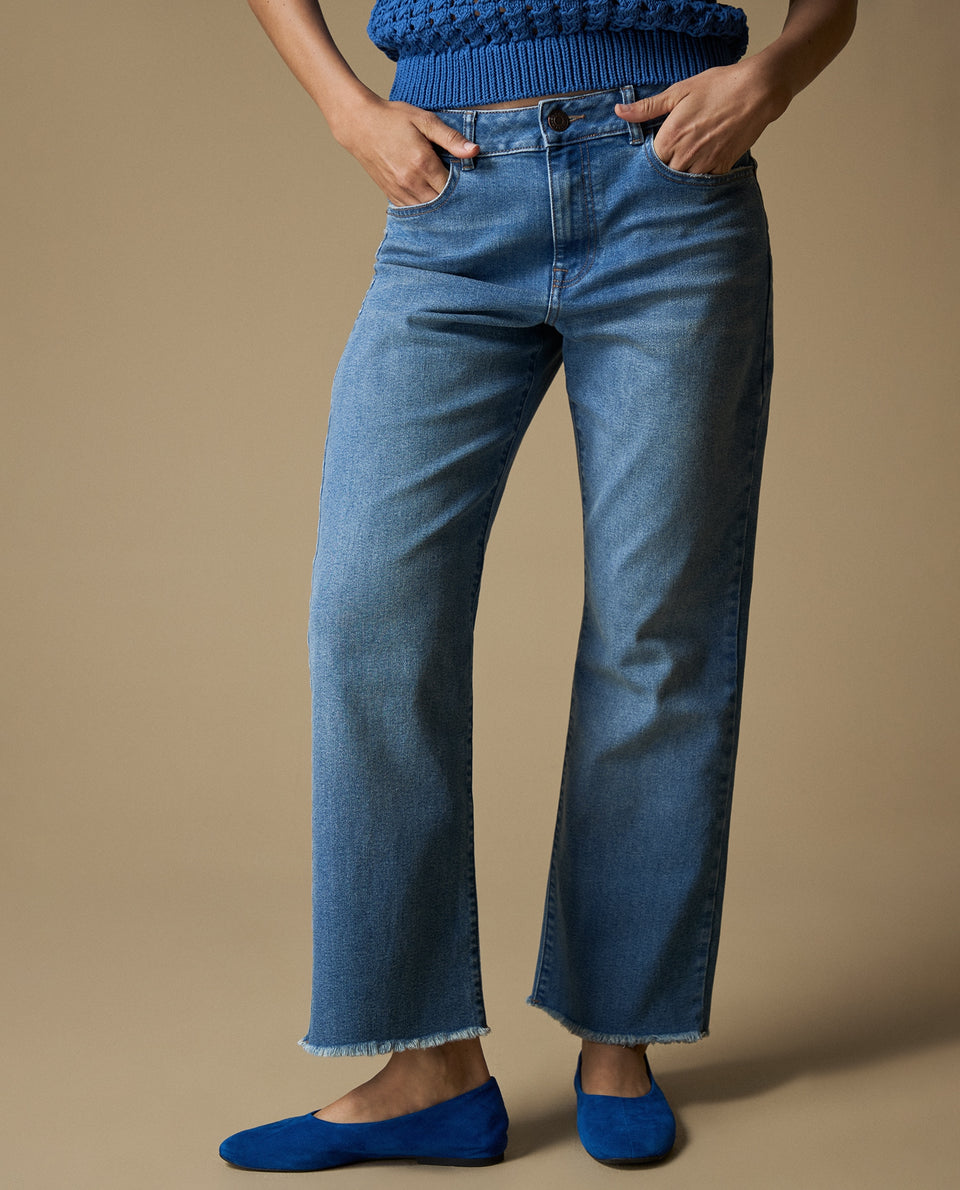 Jean Bootcut Tiro Alto Stone - Azul 34_673H019_AZU174027_4