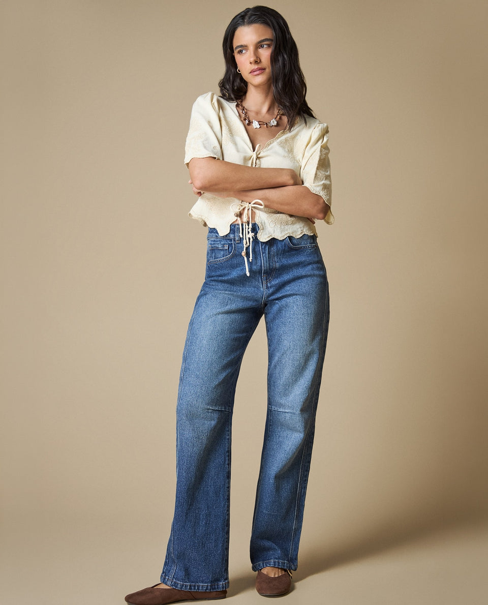 Jeans Straigth Azul Medio - Azul 34_673H030_AZU193933_3