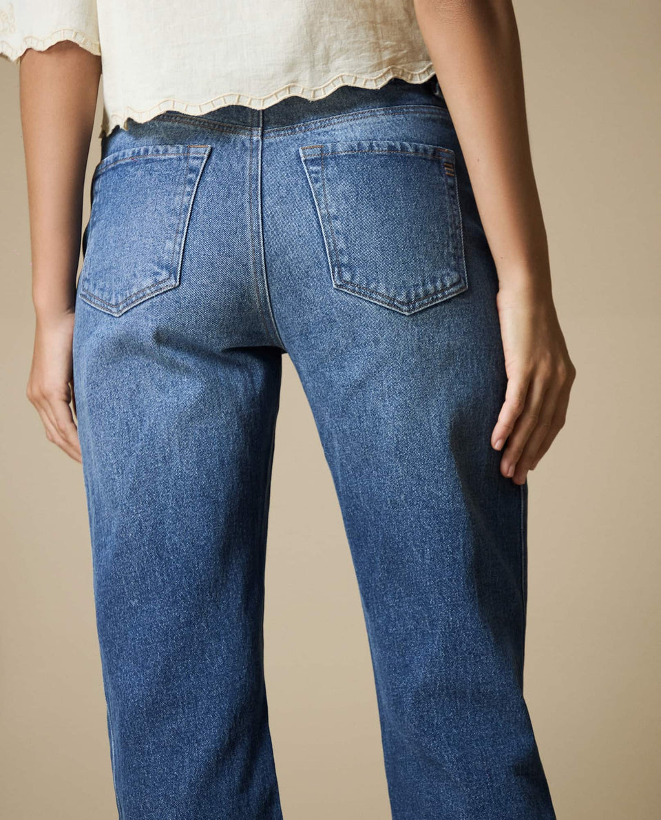 Jeans Straigth Azul Medio - Azul 34_673H030_AZU193933_5