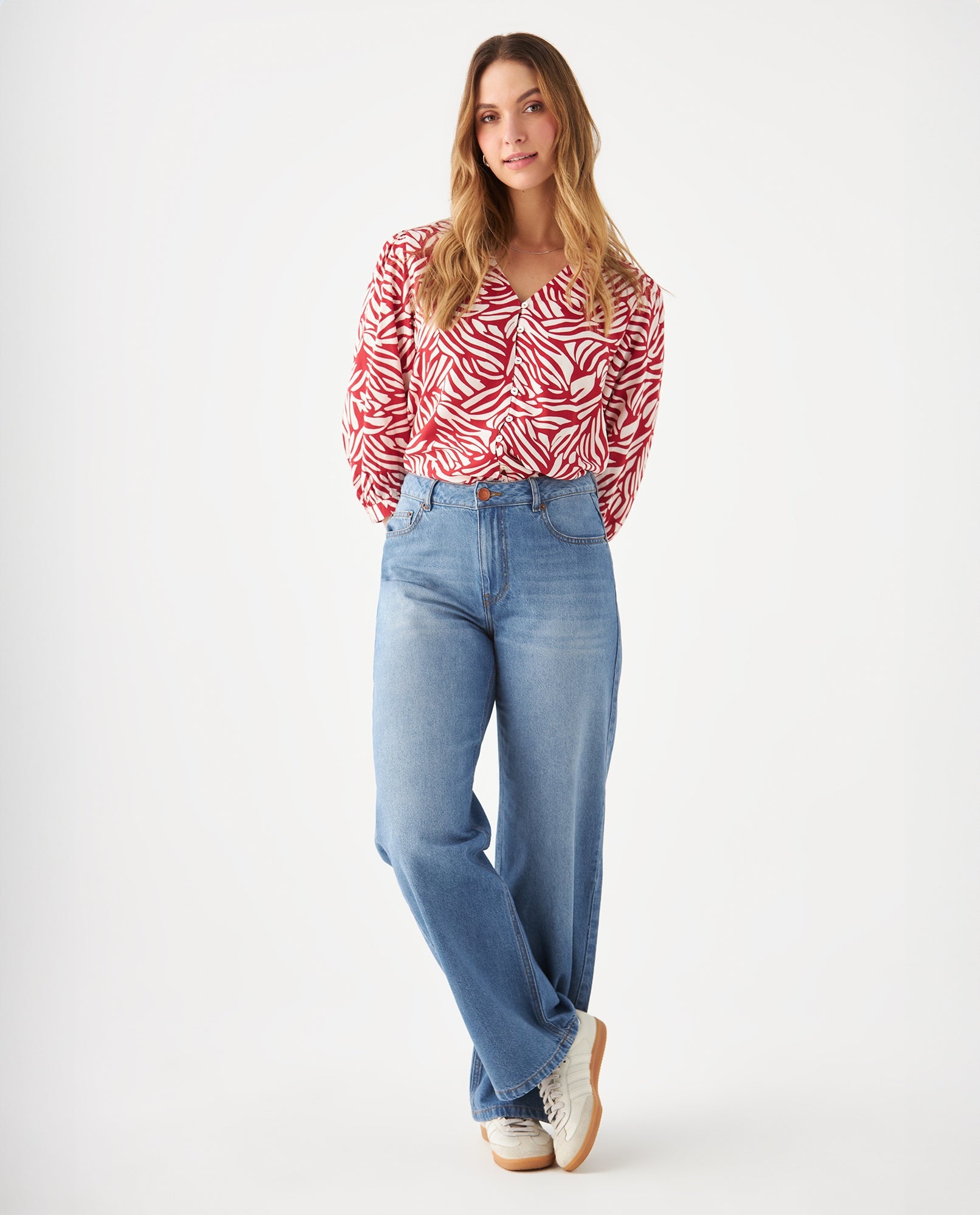 Jean Relaxed fit para mujer - Azul 34_679F019_AZU174027_6