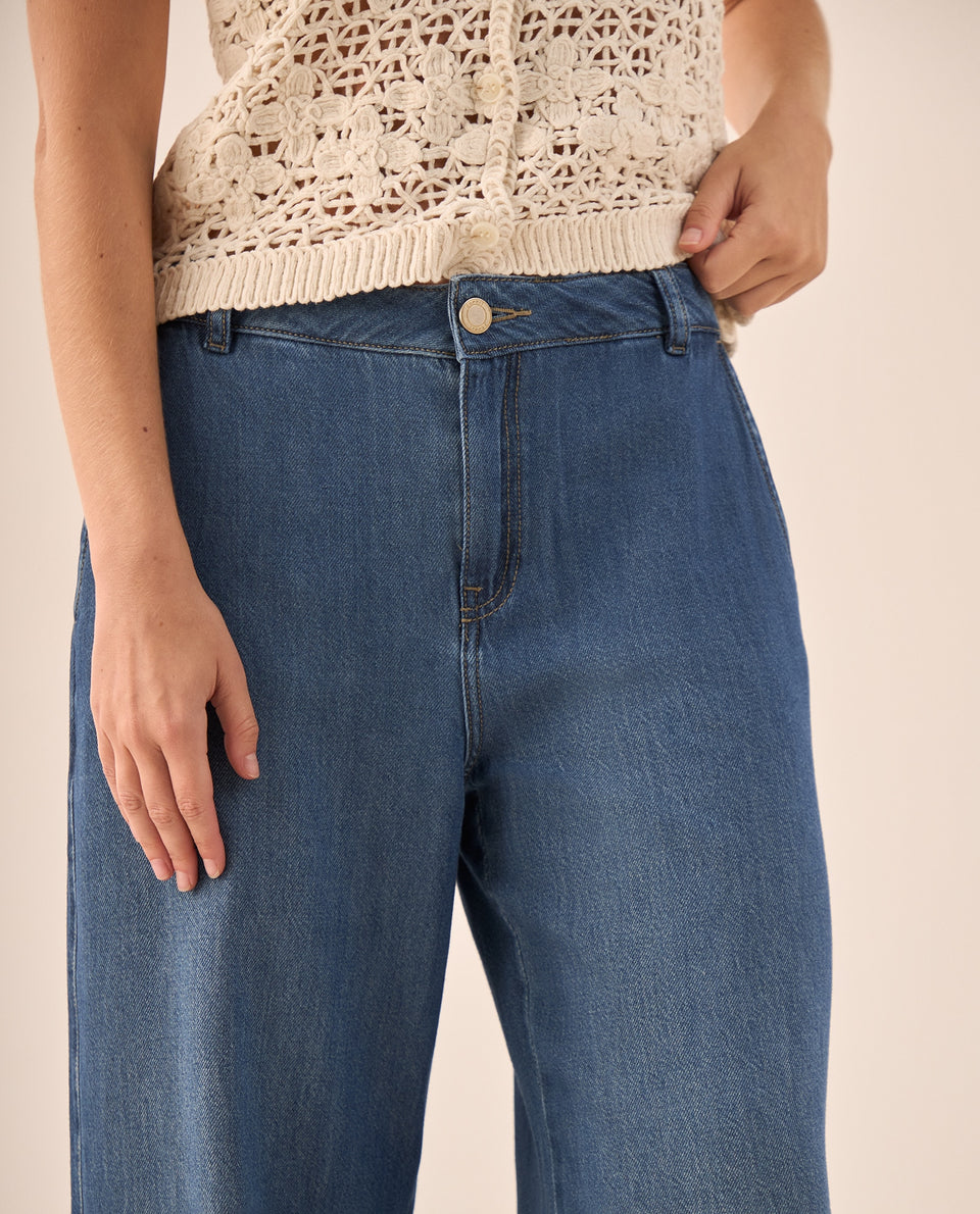 Jean Wide Leg Azul con Tiro Alto - Azul 34_679G003_AZU174027_4