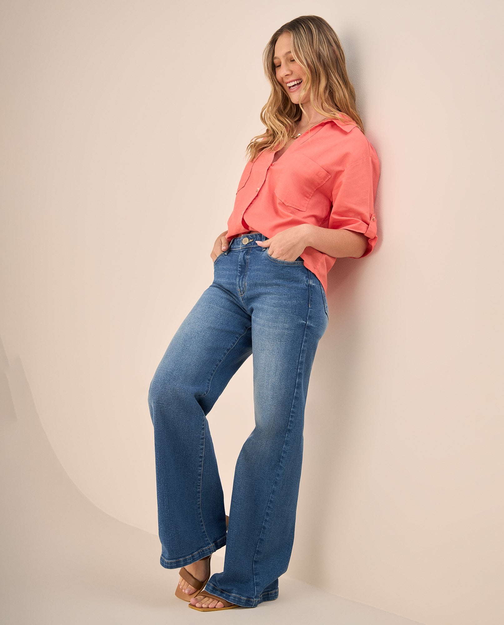 Jean Wide Leg Azul Rivera Medio - Azul 34_679G004_AZU174027_0