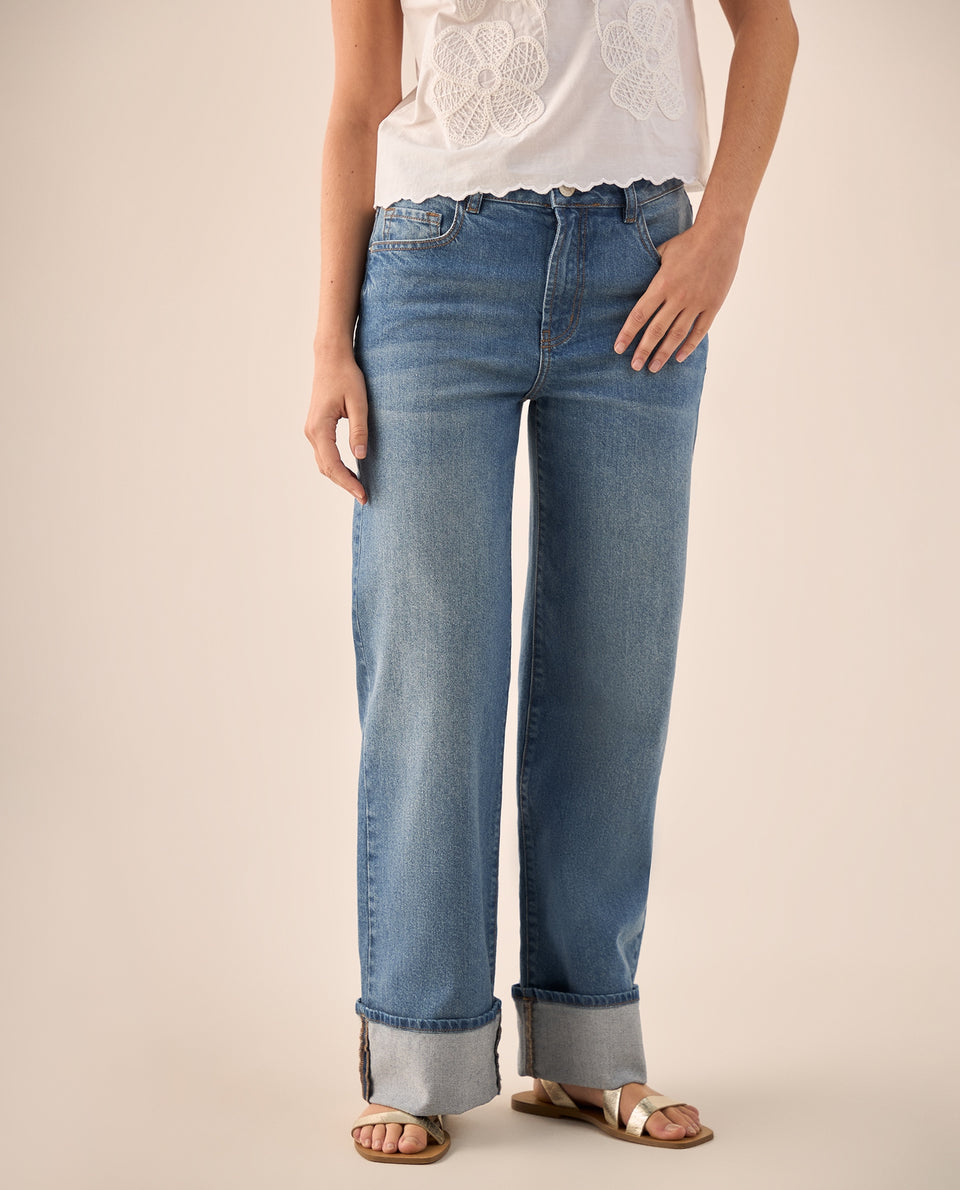 Jean Straight Azul Medio con Tencel - Azul 34_679G006_AZU174027_3