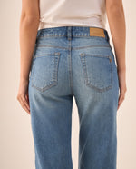Jean Straight Azul Medio con Tencel - Azul