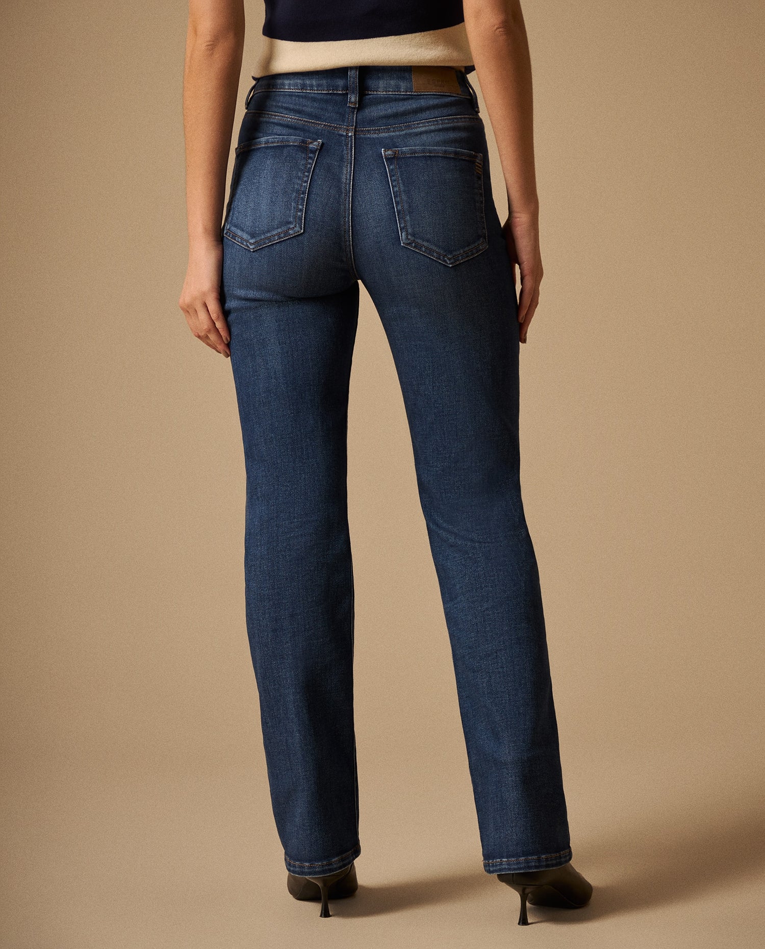 Jean Straight Azul Rivera Medio - Azul