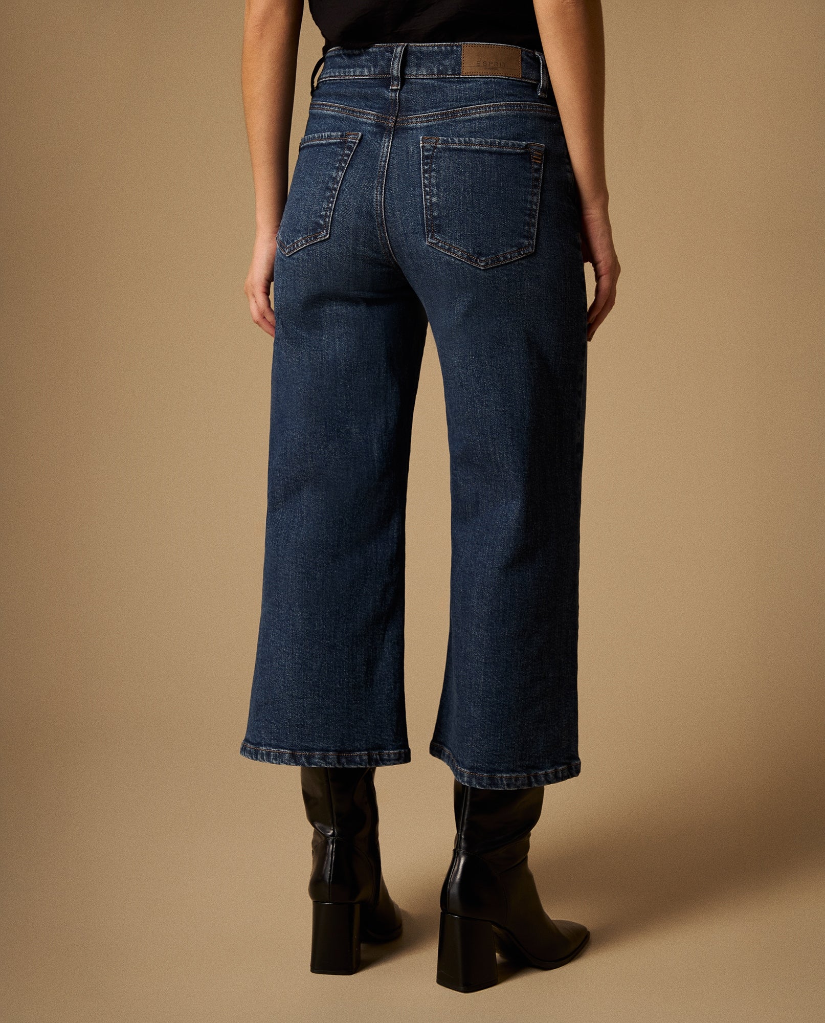 Jean Culotte Azul Oscuro Tiro Alto - Azul 34_679G022_AZU193933_5