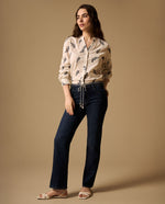 Jean Straight Azul Medio con Cinturón Trenzado - Azul 34_679G030_AZU174027_0