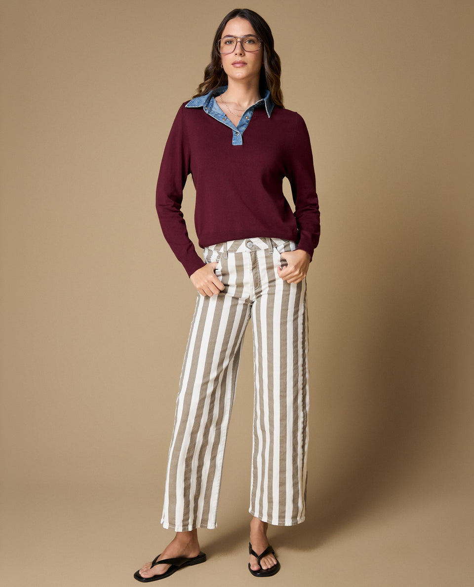 Jean Barrel Wide Leg tiro alto - Beige 34_679H040_BEI151216_3