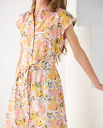 Vestido largo para mujer - Amarillo