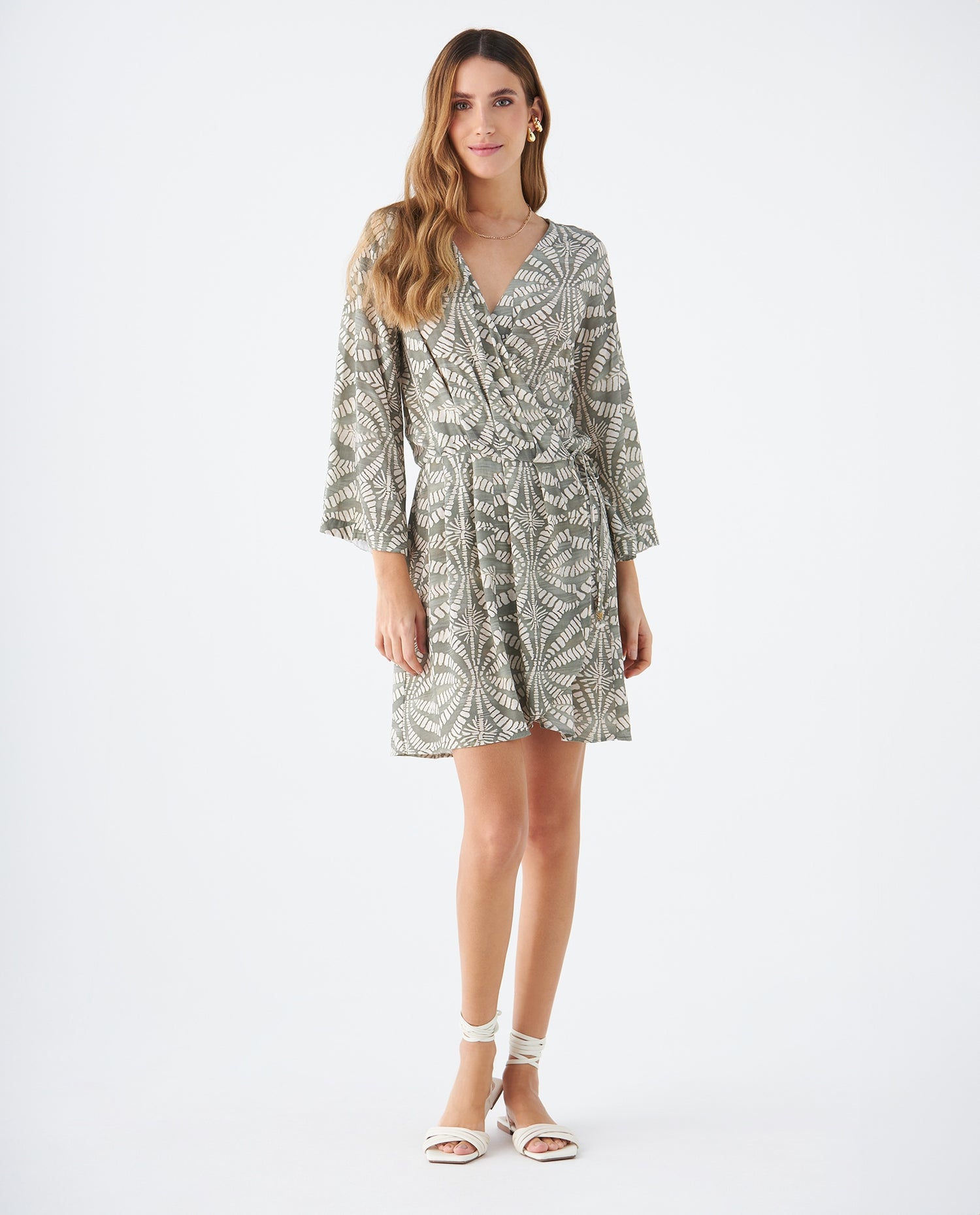Vestido midi para mujer - Verde