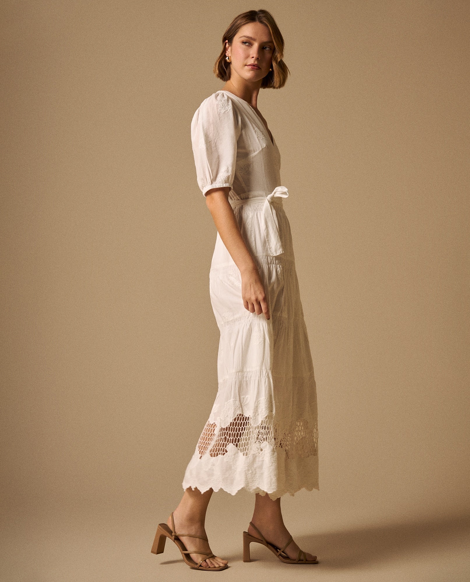 Vestido largo algodón bordado - Crudo 34_699G220_CRU110110_4