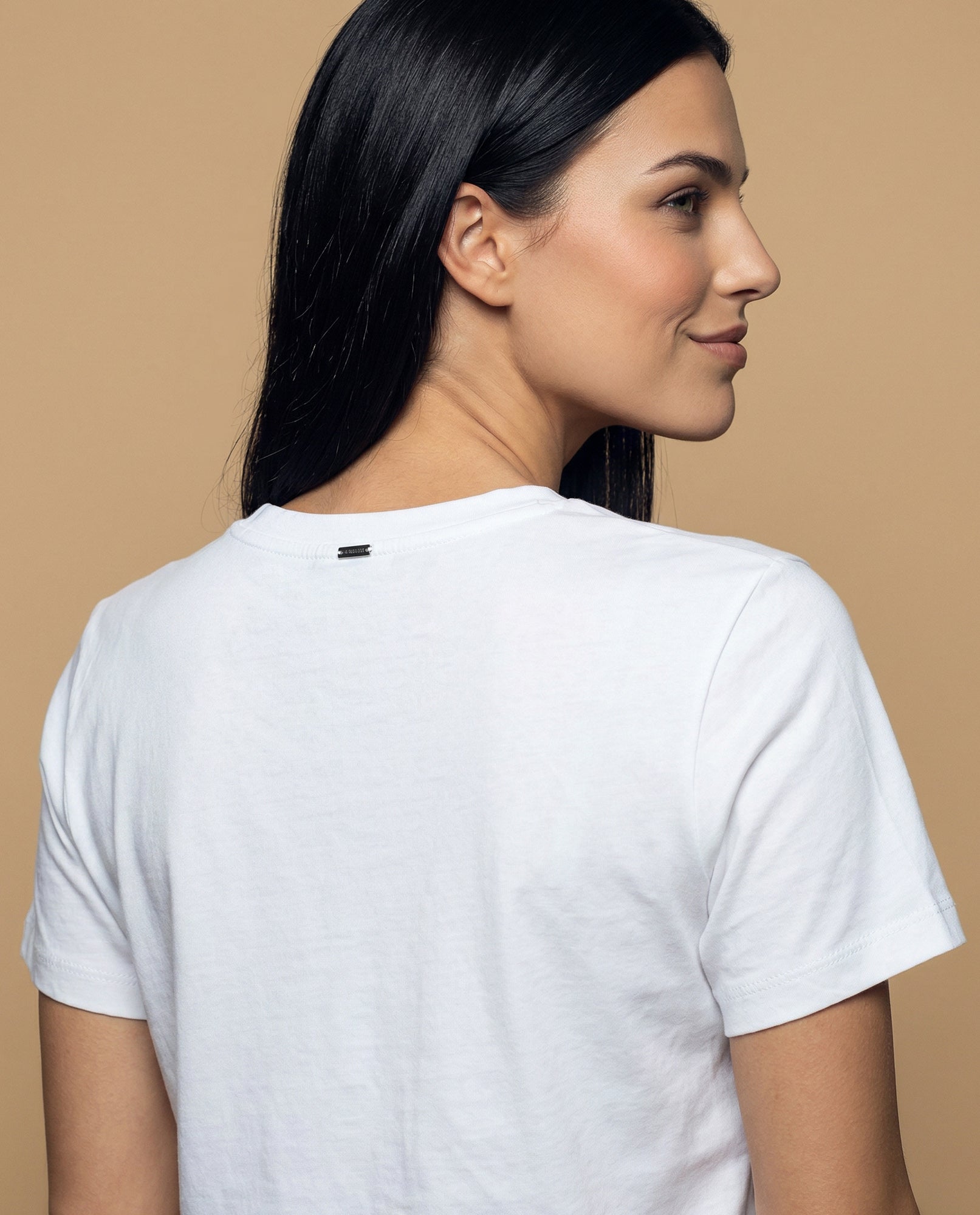 Camiseta bordada manga corta cuello redondo - Crudo 34_902H007_CRU110602_6
