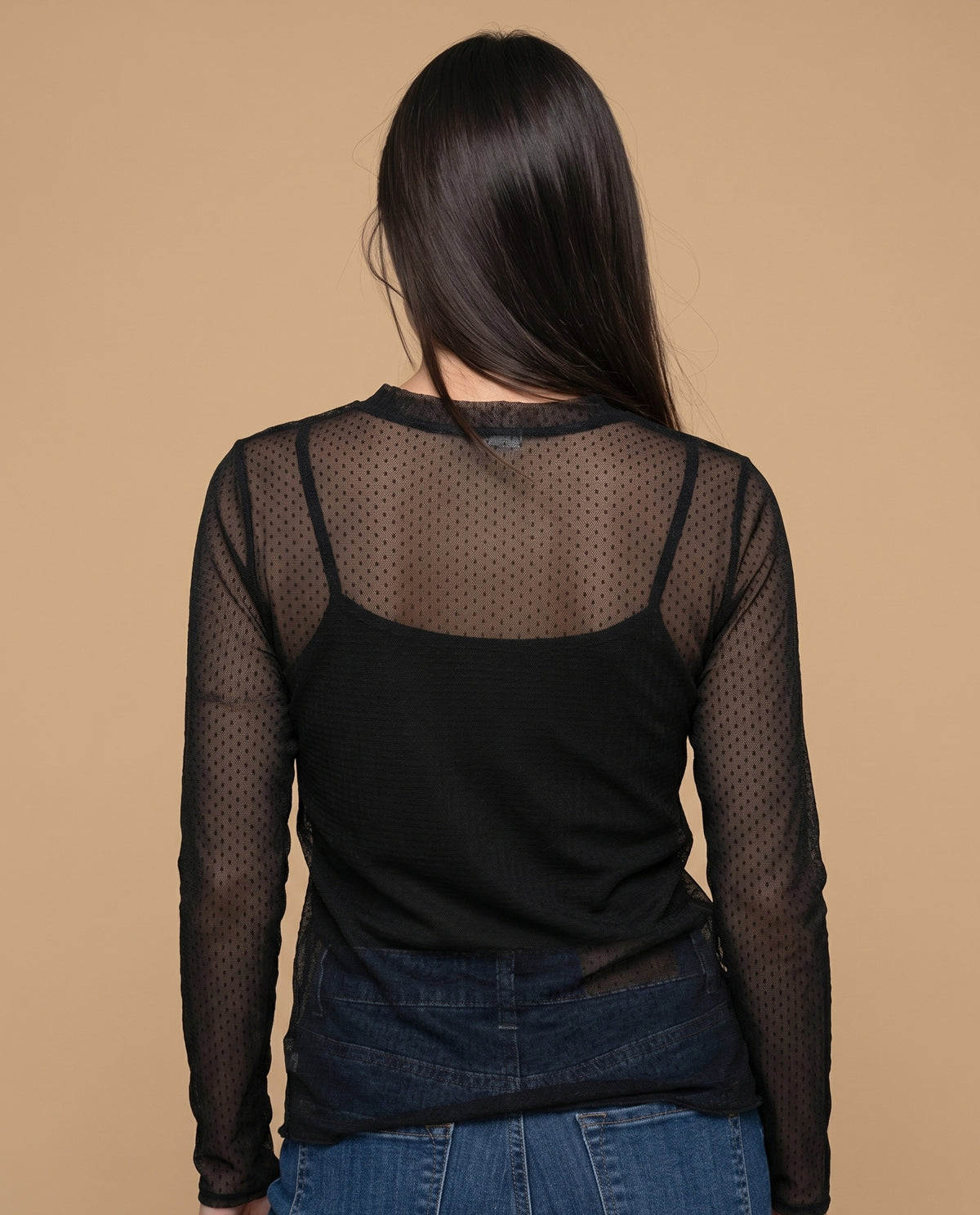 Camiseta malla manga larga - Negro 34_902H017_NEG190303_4