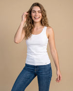 Camiseta manga sisa slim algodón - Crudo