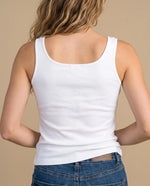 Camiseta manga sisa slim algodón - Crudo