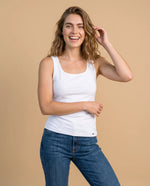 Camiseta manga sisa slim algodón - Crudo