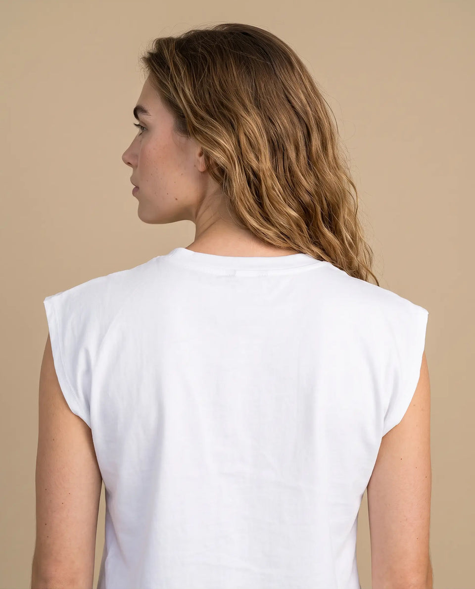 Camiseta manga sisa cuello redondo - Crudo 34_903H012_CRU144501_7
