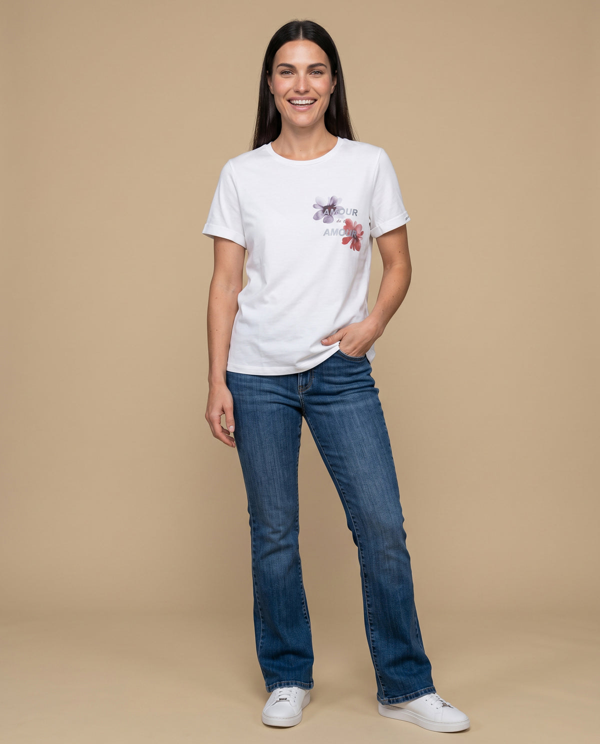 Camiseta manga corta estampada - Crudo 34_905H014_CRU110602_5