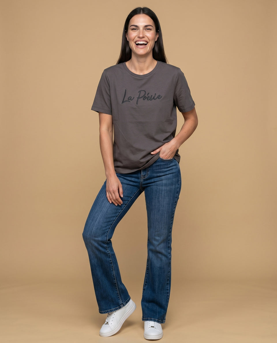 Camiseta manga corta bordada - Gris 34_905H016_GRI180403_5