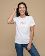 Camiseta manga corta azul bordada - Blanco 34_905H082_BLA110601_0