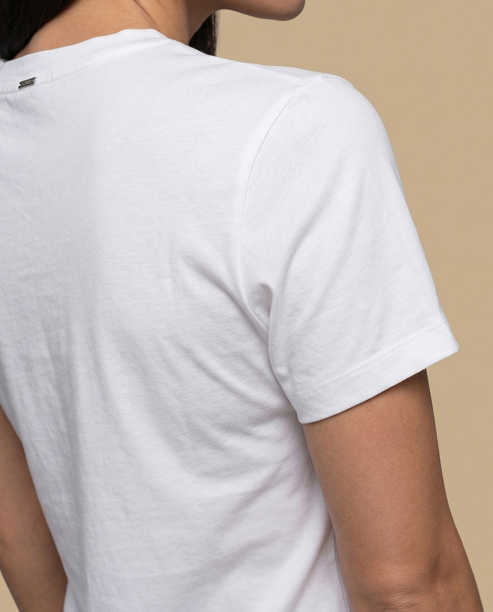 Camiseta manga corta azul bordada - Blanco 34_905H082_BLA110601_6