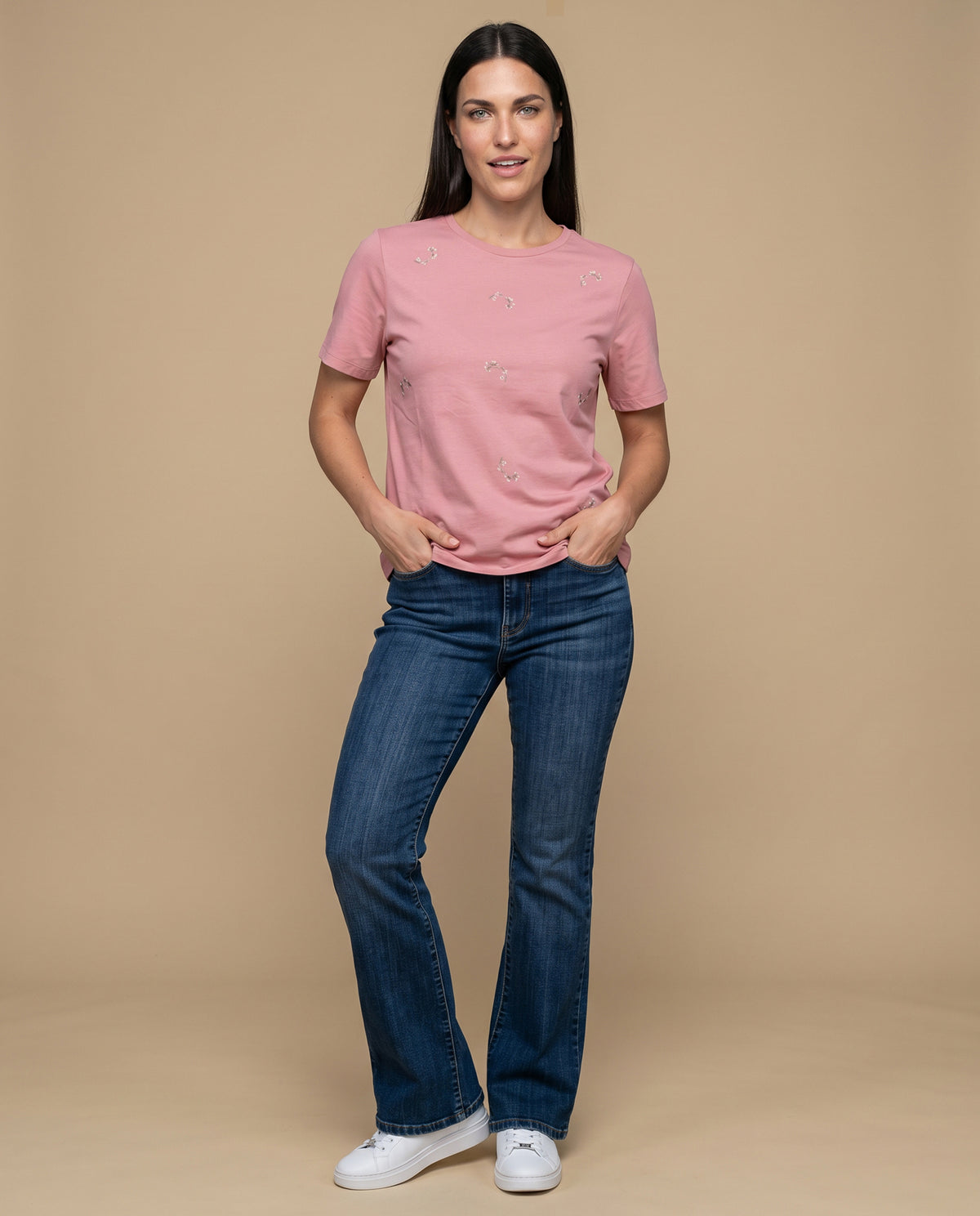 Camiseta regular bordado minimalista - Rosa 34_905H084_ROS171518_5