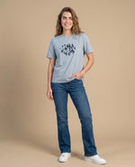Camiseta estampada manga corta - Gris