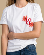 Camiseta manga corta estampada - Crudo