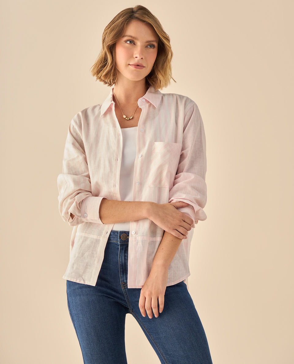 Camisa Manga Larga Versátil - Rosa 34_913G008_ROS131408_6