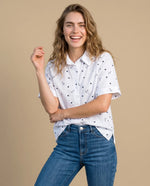 Camisa manga corta estampada - Crudo