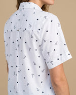 Camisa manga corta estampada - Crudo
