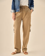 Pantalón Cargo con Bolsillos Funcionales - Verde
