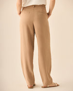 Pantalón de bota recta para mujer  - Caqui