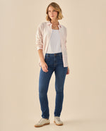 Jeans Skinny con Stretch Premium - Azul