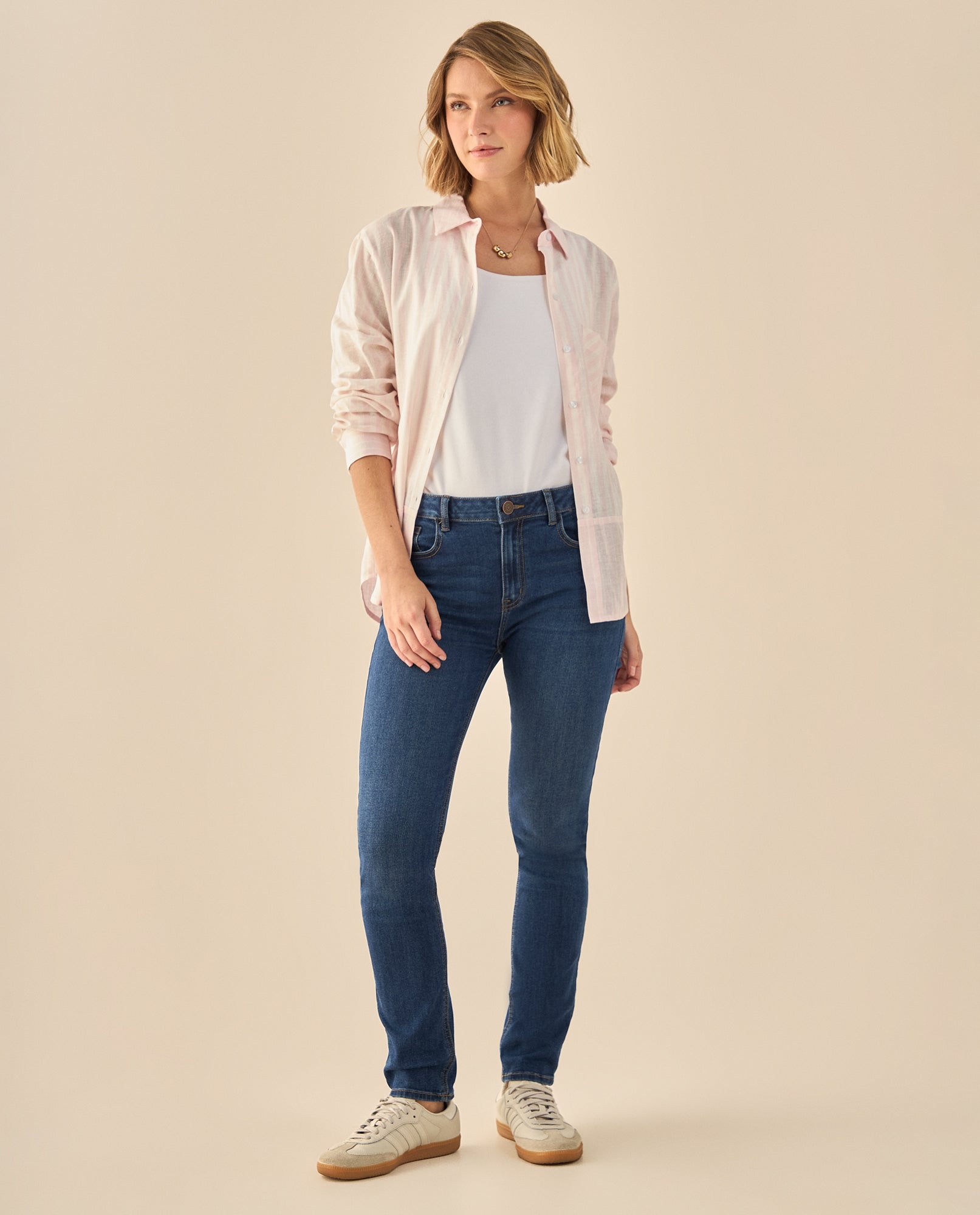 Jeans Skinny con Stretch Premium - Azul 34_972G304_AZU184035_6